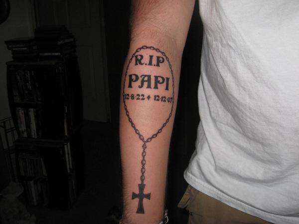 RIP tattoo