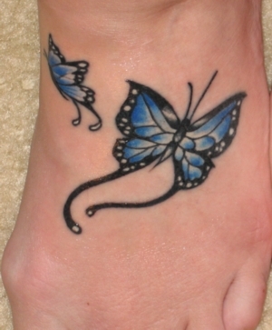 Butterflies tattoo