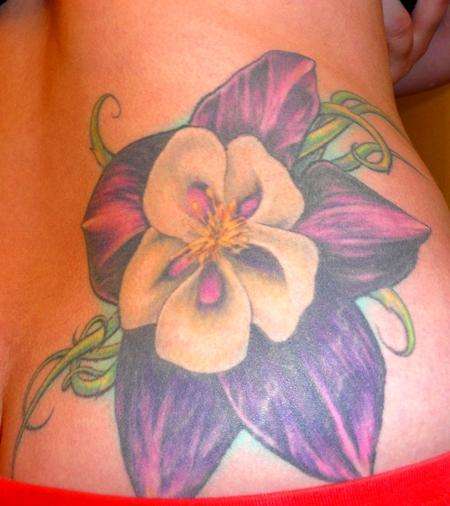 columbine tattoo