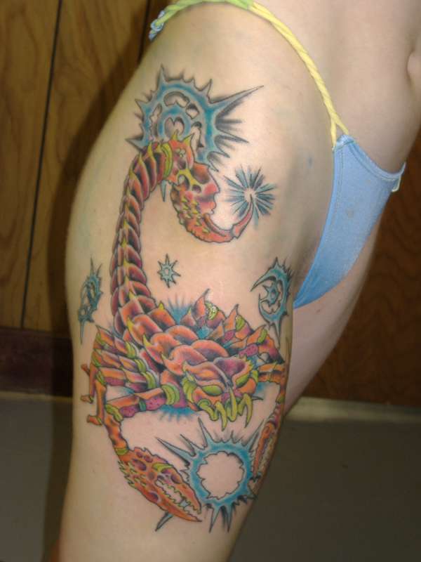 scorpion tattoo
