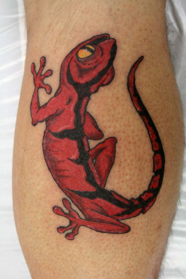 Lizard tattoo