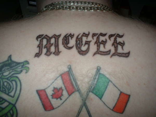 last name tattoo