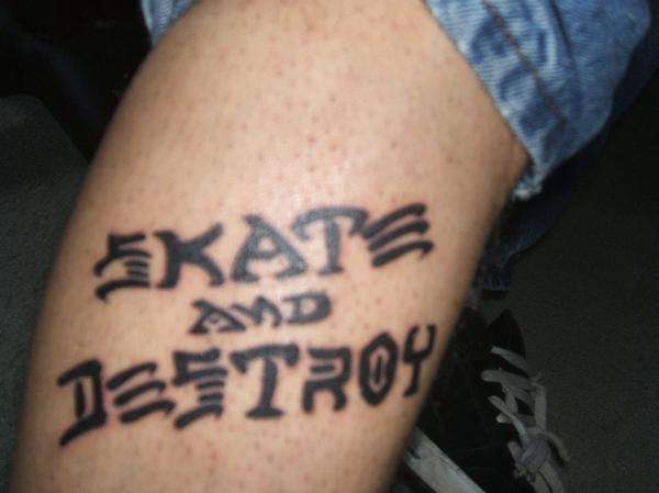 down 4 life tattoo