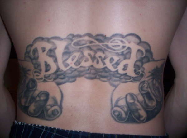 blessed tattoo