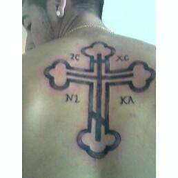 crossss tattoo