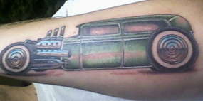 Car tattoo