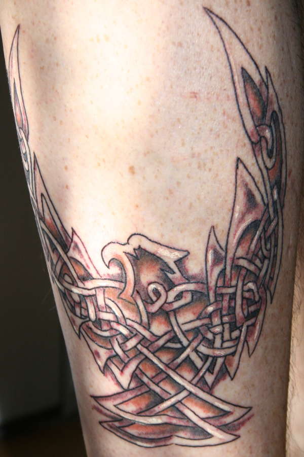 Celtic Eagle tattoo
