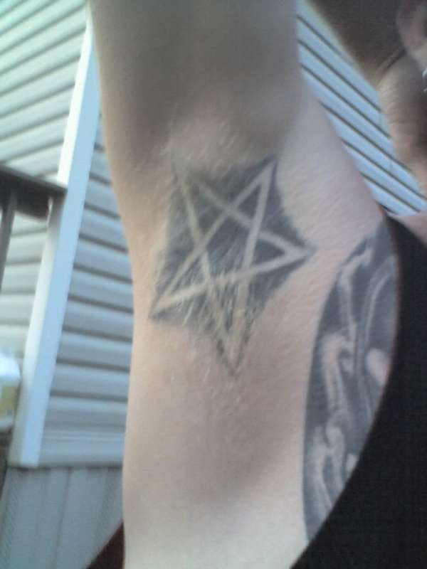 my arm pit tat tattoo