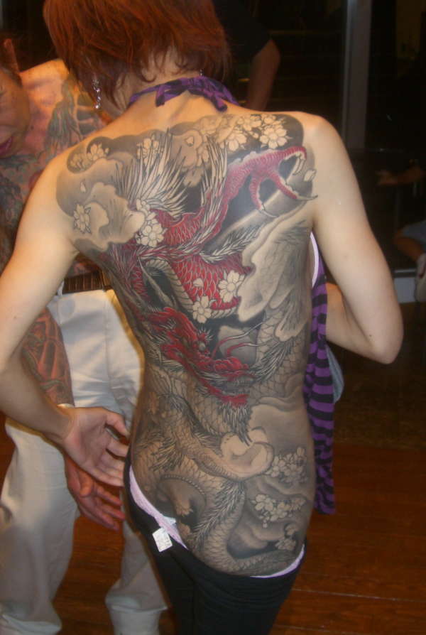 Dragon Lady tattoo