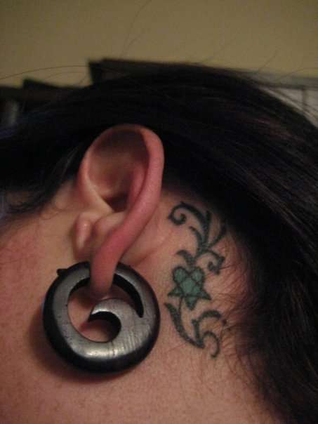 Filigree & Heartagram tattoo