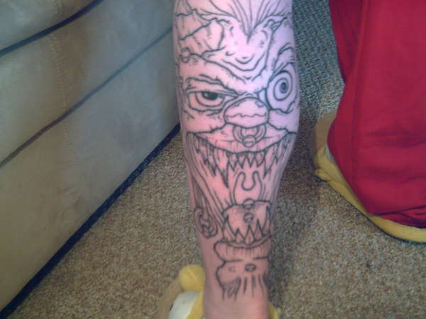 my happy clown tattoo