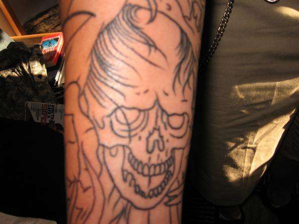 skull tattoo