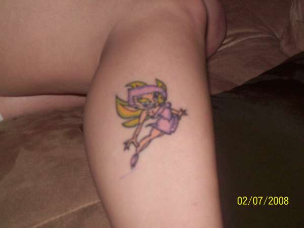 Anime Fairy tattoo