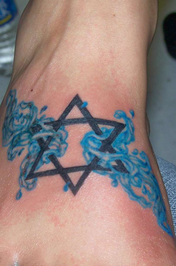 Jewish Aquarian tattoo