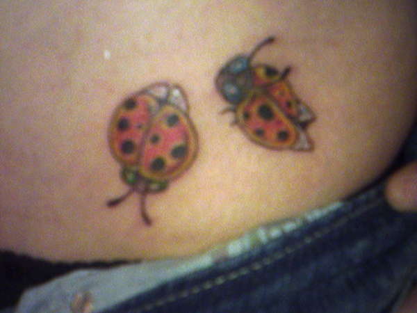 Lady Bugs tattoo