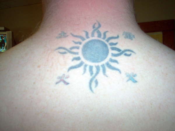 sun tattoo