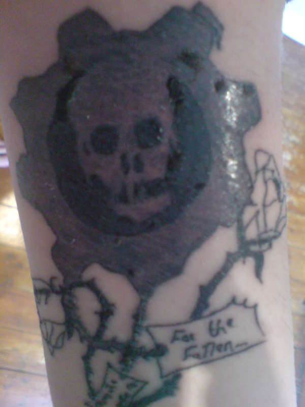 Gears of War tattoo