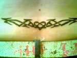 Heartagram tattoo