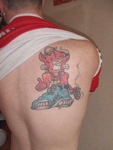 devil tattoo