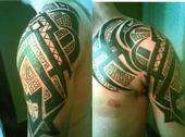 Custom tribal tattoo tattoo
