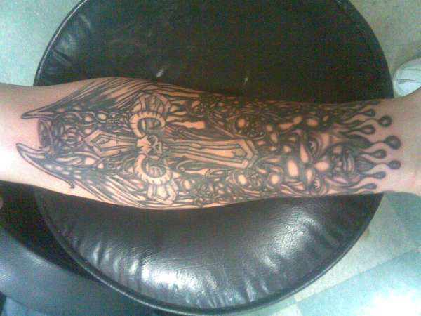 freehand custom tattoo