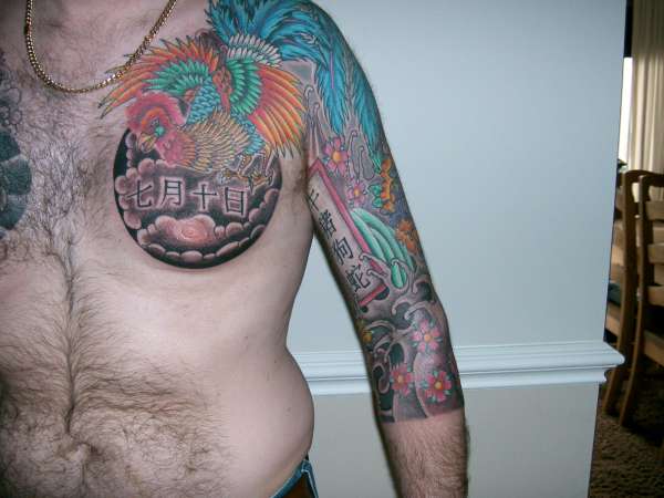 my new 3/4 sleeve tattoo