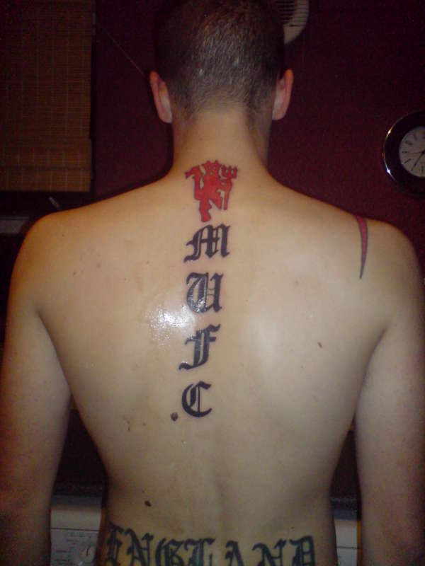 FOOTBALL MAD SON ! tattoo