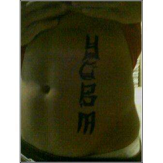 You Can't Break Me tattoo