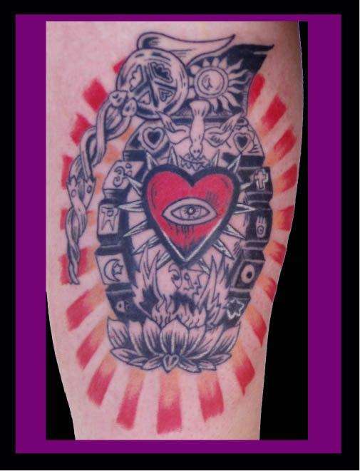 light grenade tattoo