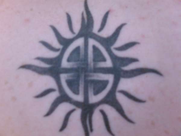 celtic sun flash tattoo
