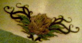 Tribal Rose Art tattoo