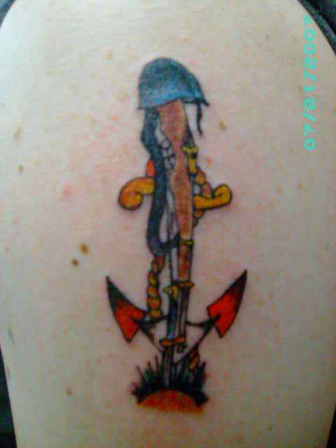 Old School Sailor Jerry tattoo