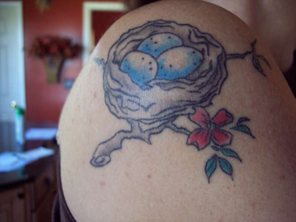 robin's nest tattoo