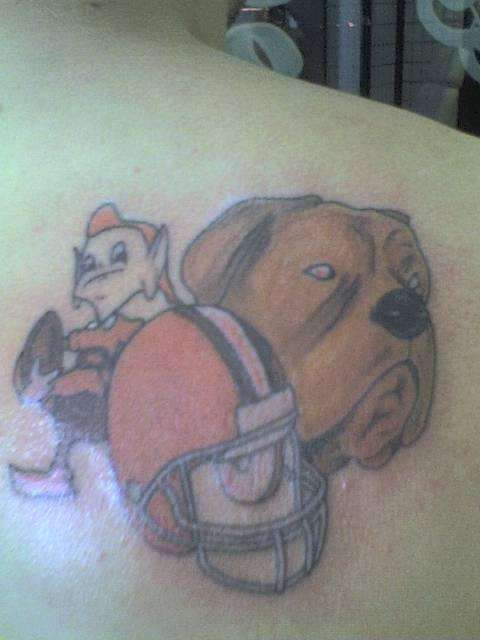 Browns tattoo