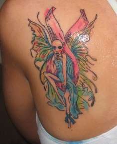 Chemo Fairy tattoo