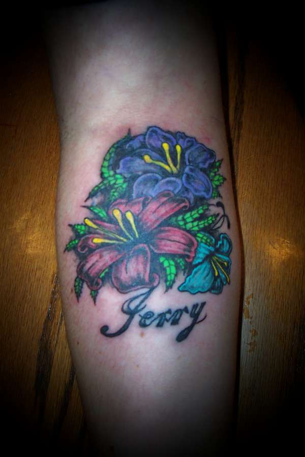 flowers tattoo