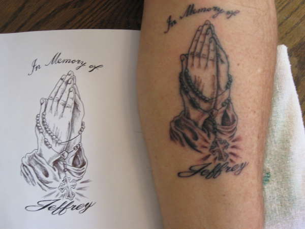 in memory tattoo