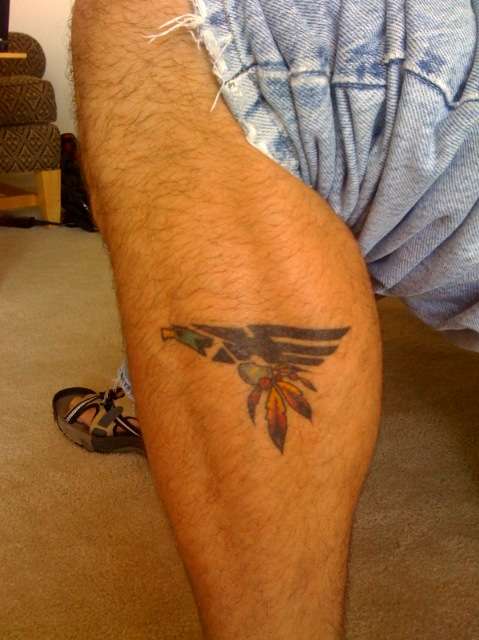 tribal thunderbird tattoo