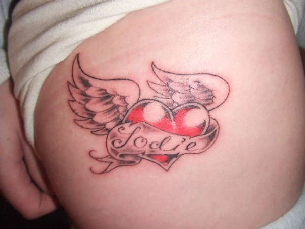 my sisters heart tattoo tattoo