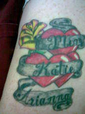 one for my fam, not the best but I like it tattoo