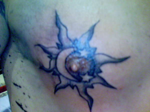 right chest tattoo