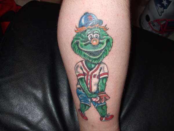 wally the green monster tattoo