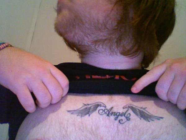 Angel Wings tattoo