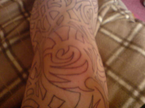 my left kneecap tattoo