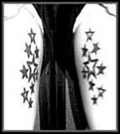 Starry Ribs tattoo