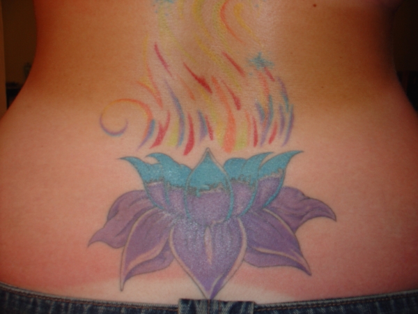 lotus and magic tattoo