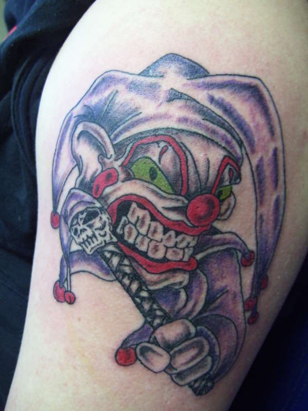 Joker tattoo