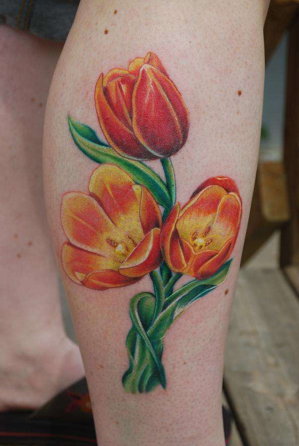 tulips tattoo