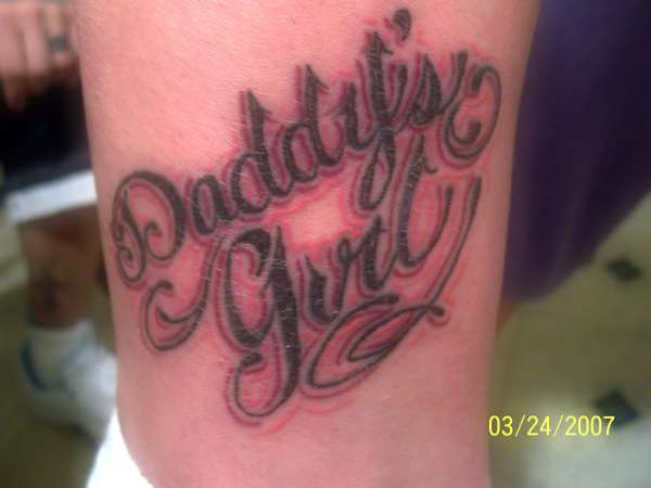 daddy's girl tattoo