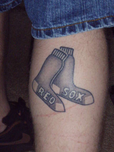 my right calf tattoo